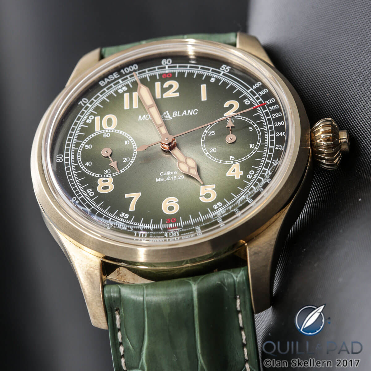 Montblanc 1858 Chronograph Tachymeter Unique Piece Only Watch 2017