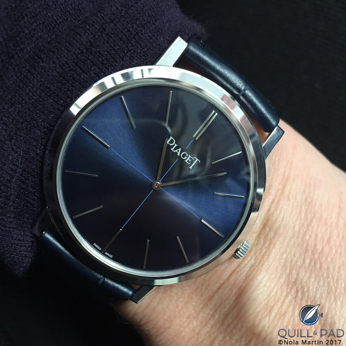 Piaget Altiplano 60th Anniversary 38 mm on the wrist