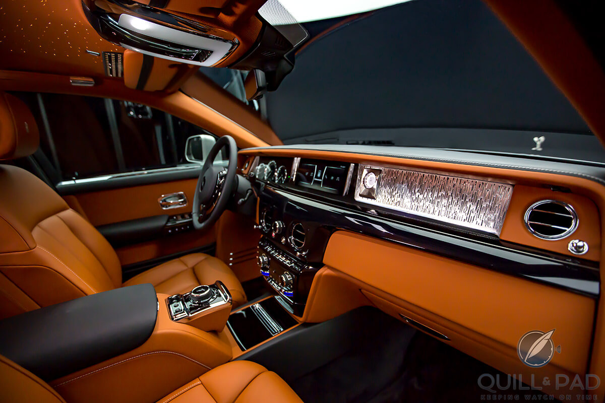 Rolls Royce Phantom VIII dash