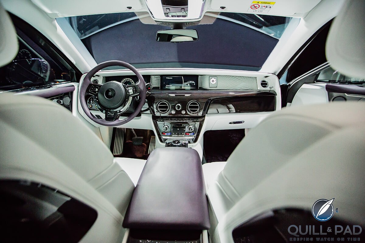Rolls Royce Phantom VIII interior