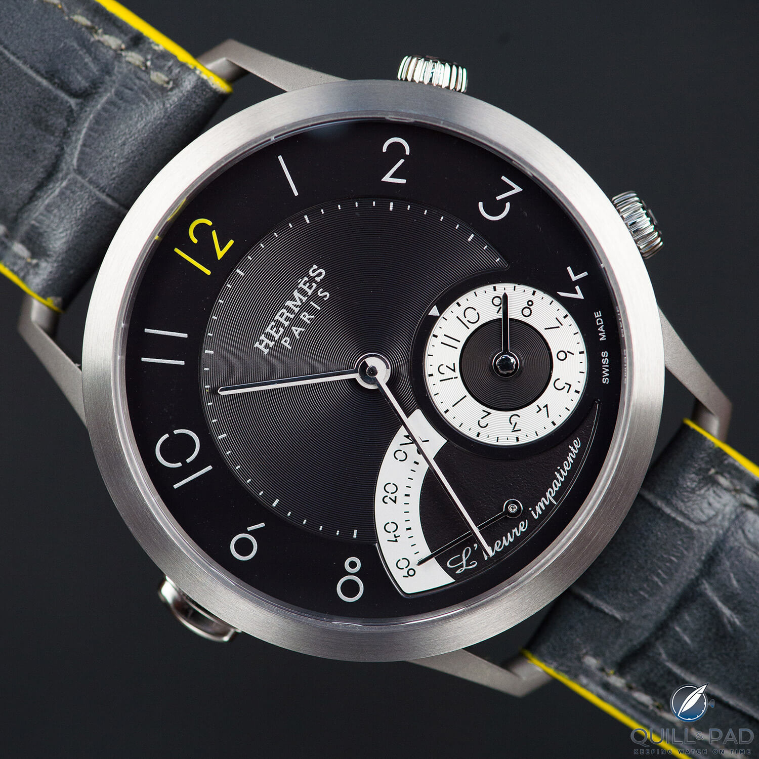 Hermès Slim d’Hermès L’Heure Impatiente unique piece for Only Watch 2017