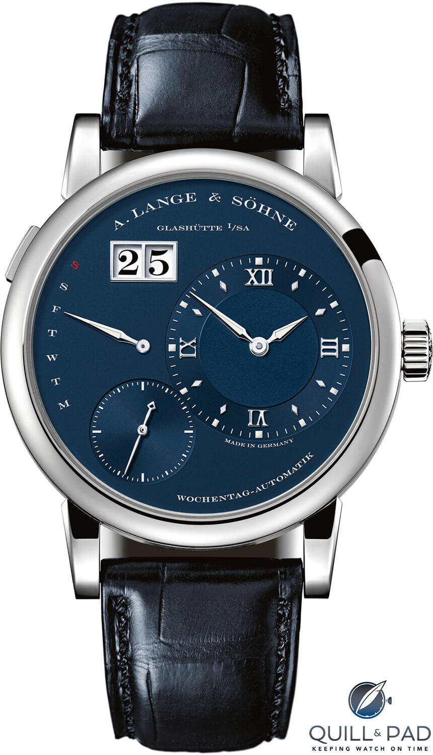 A. Lange & Söhne Lange 1 Daymatic Blue Series