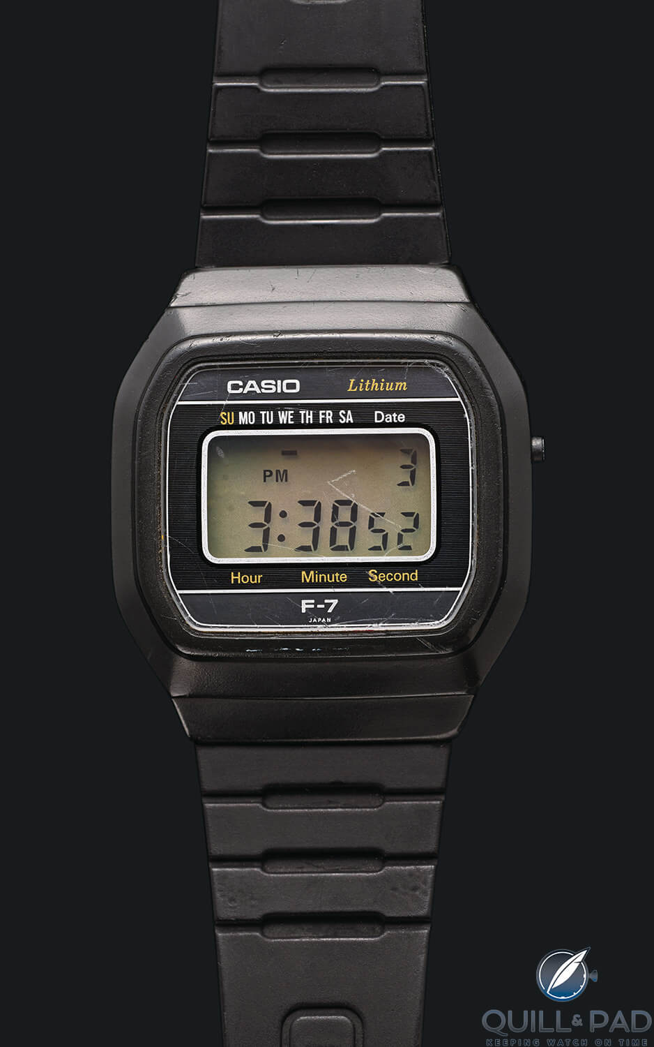 RedBar co-founder Adam Craniotes Casio F-7 (excerpted from 'A Man and His Watch' by Matt Hranek, Artisan Books, copyright © 2017; photographs by Stephen Lewis)
