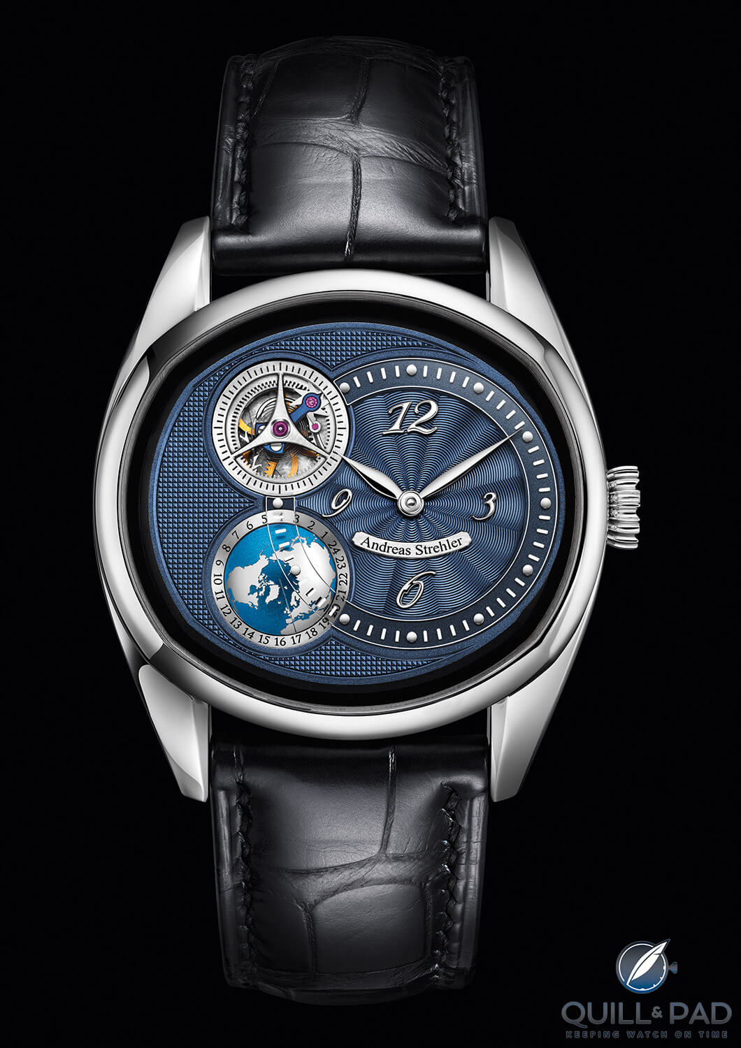 Andreas Strehler Sauterelle à Heure Mondiale