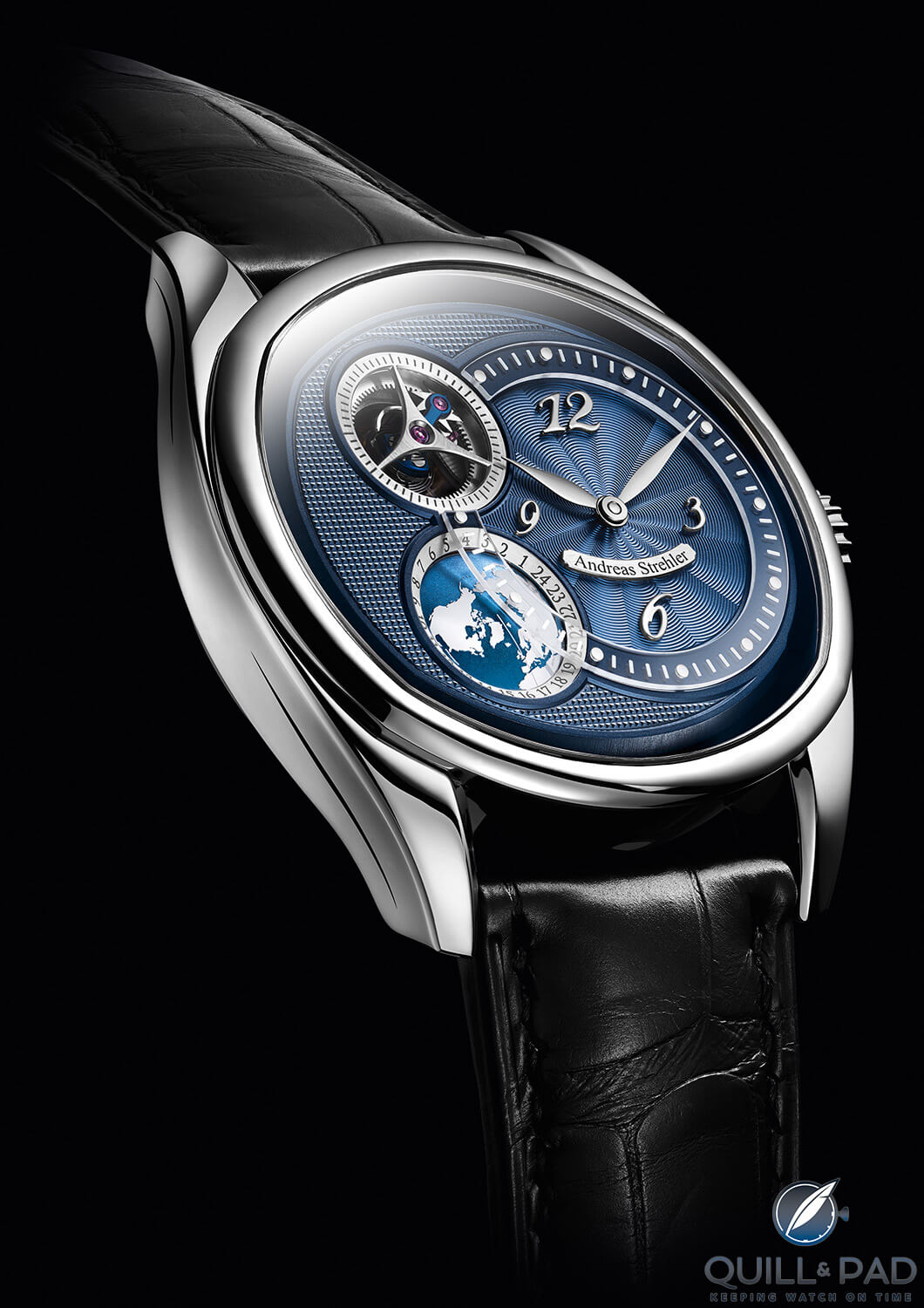 Andreas Strehler Sauterelle à Heure Mondiale