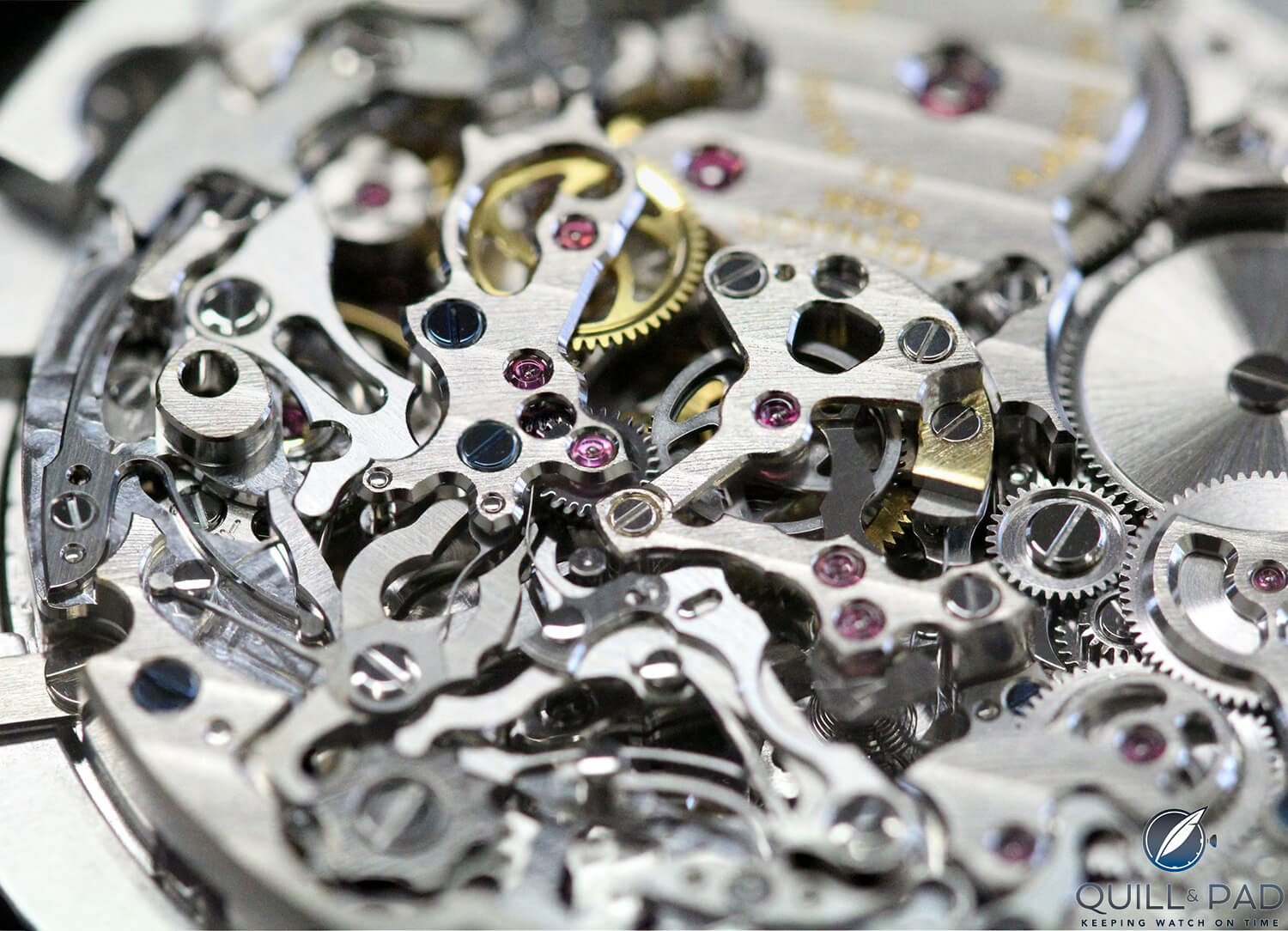 The revolutionary Agengraphe chronograph movement powers the Fabergé Visionnaire Chronograph