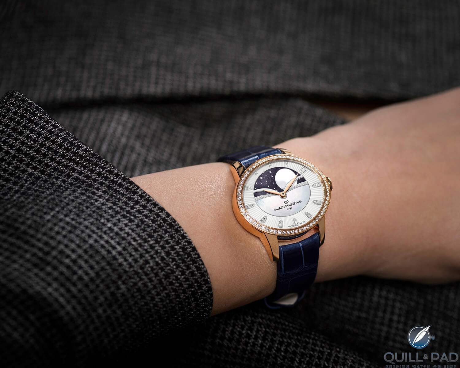 Girard-Perregaux Cat's Eye Celestial on the wrist