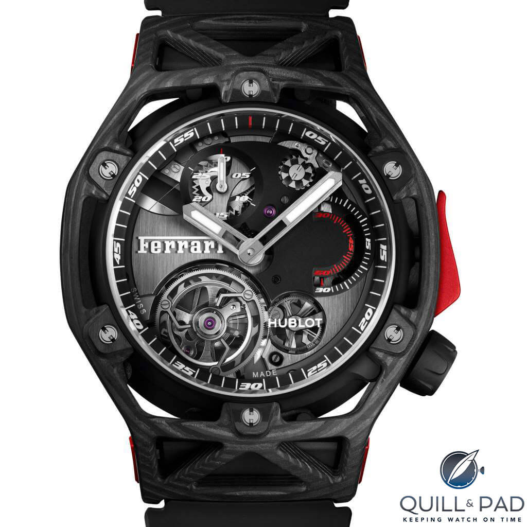 Hublot Techframe Ferrari Tourbillon Chronograph