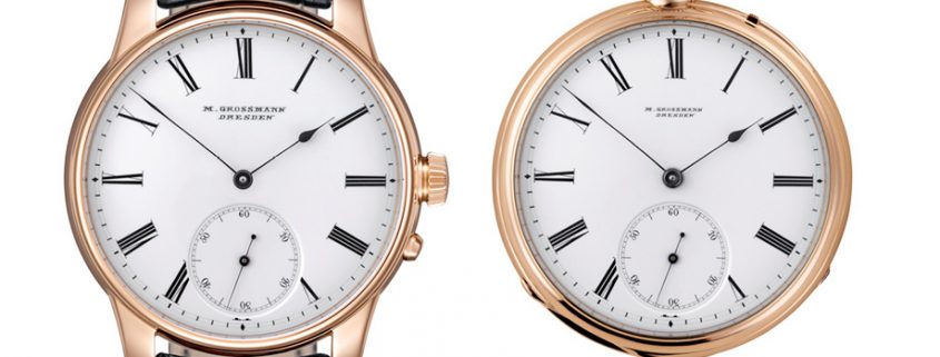 Moritz Grossmann Atum Homage wristwatch and pocket watch set for Only Watch 2017