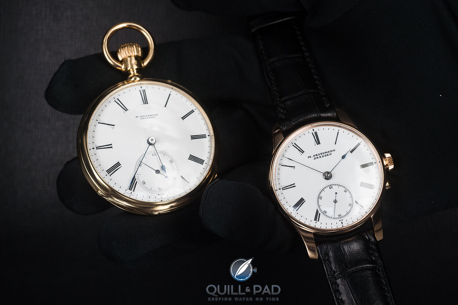 Moritz Grossmann Atum Homage wristwatch and pocket watch set for Only Watch 2017