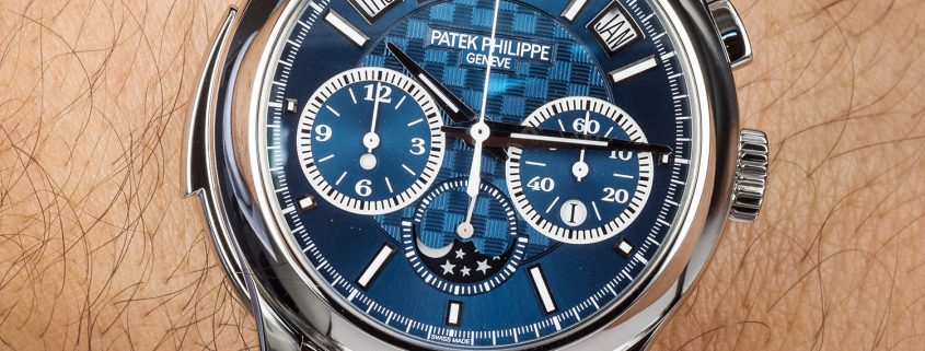 Patek Philippe Reference 5208T-010 unique piece in titanium for Only Watch 2017 on the wrist