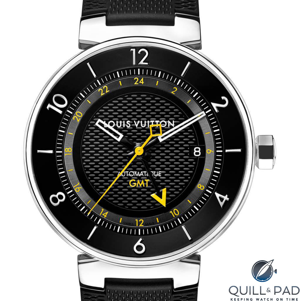 Louis Vuitton Tambour Moon GMT Black