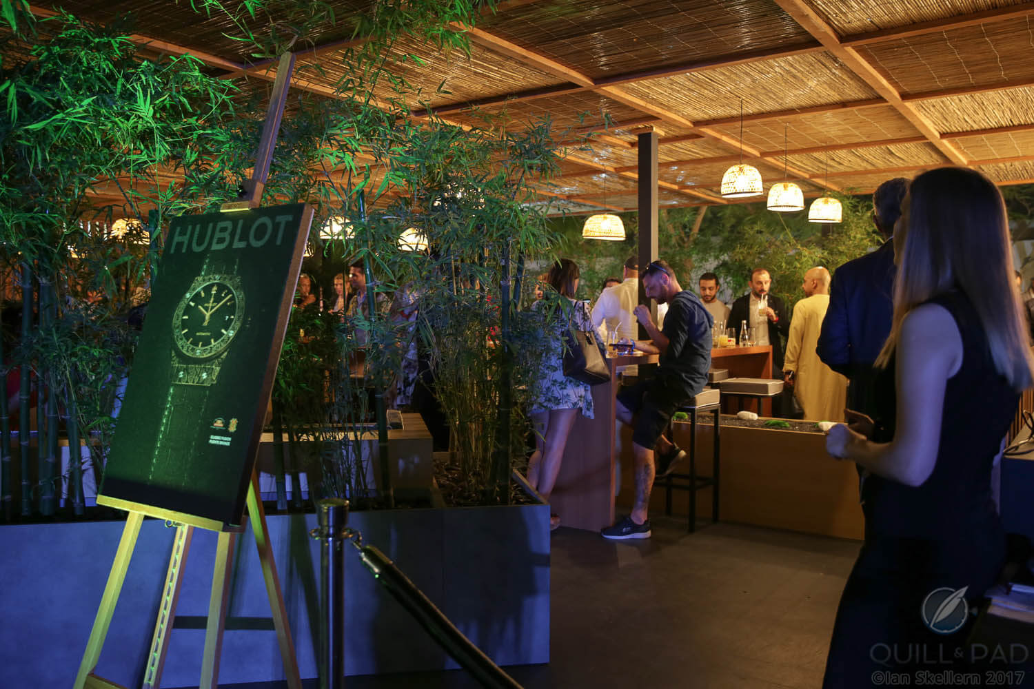 Hublot cigar evening at Dubai Watch Week 2017