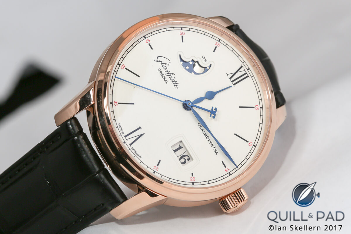 Glashütte Original Senator Excellence Perpetual Calendar in red gold