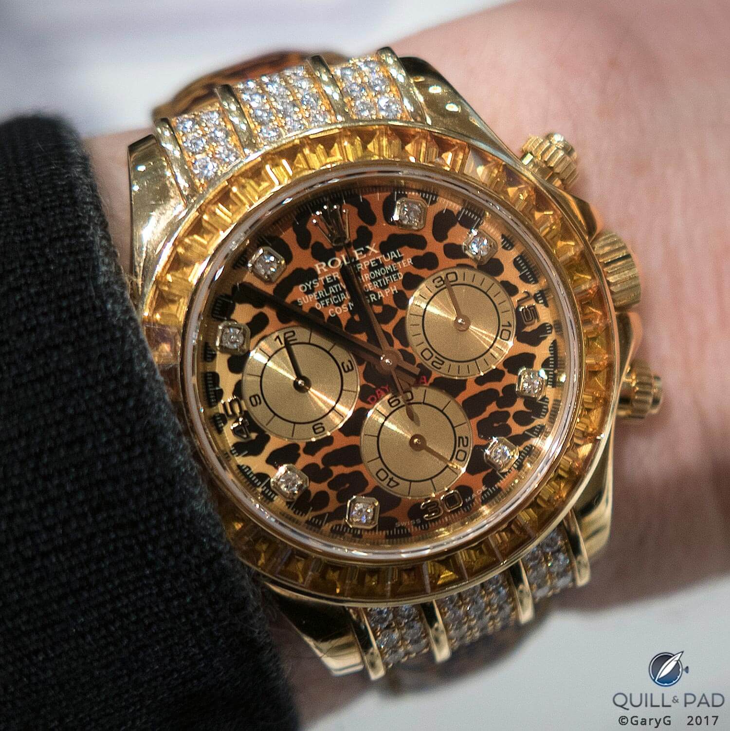 Not for me: Rolex Reference 116598 SACO “Leopard”