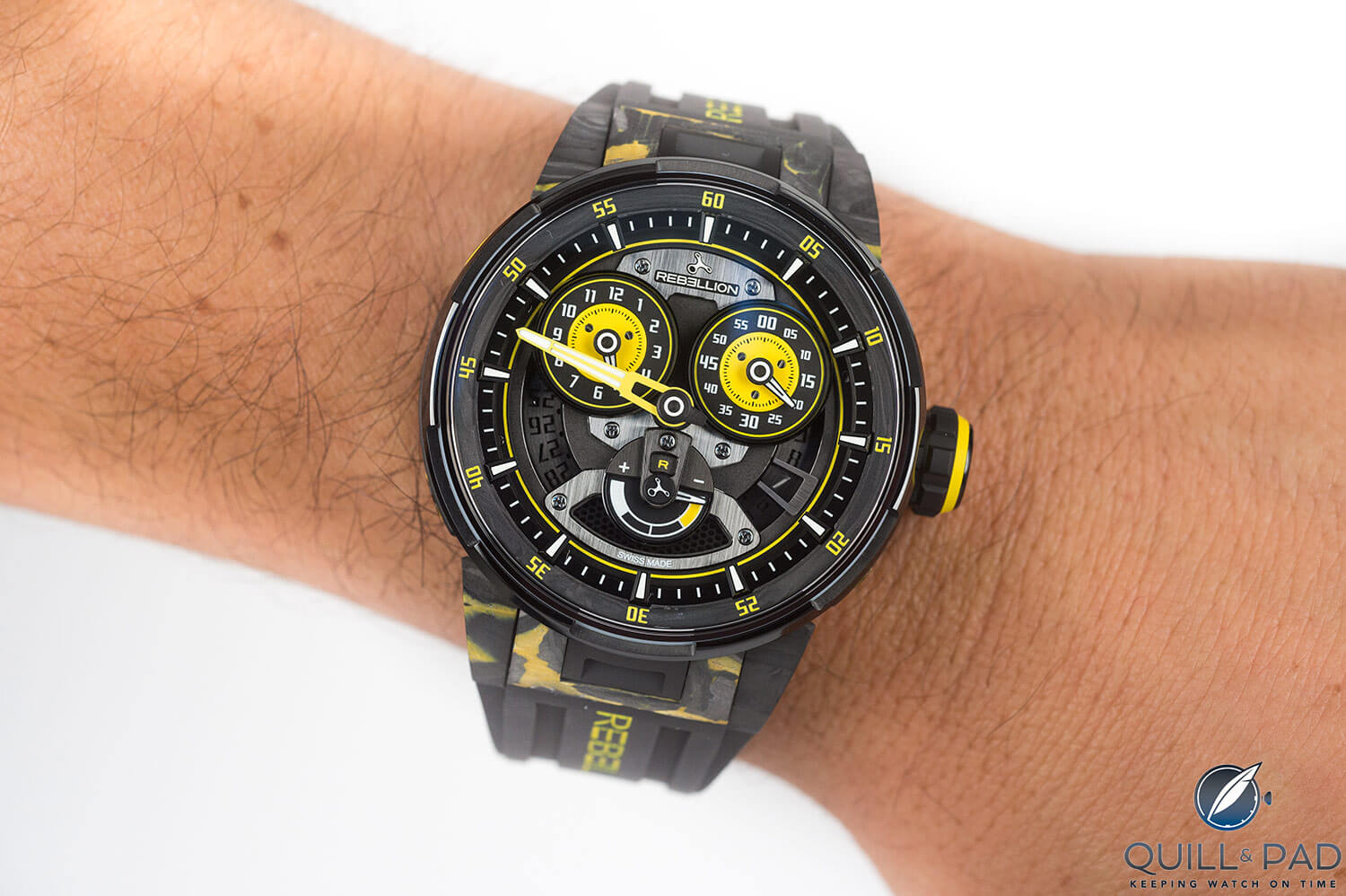 Rebellion Predator 2.0 Regulator Power Reserve Sébastien Buemi Edition for Only Watch