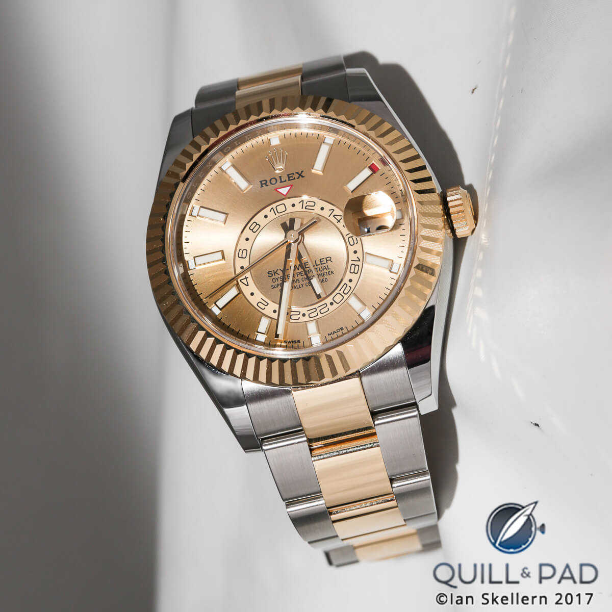 Two-tone Rolex Sky-Dweller from 2017