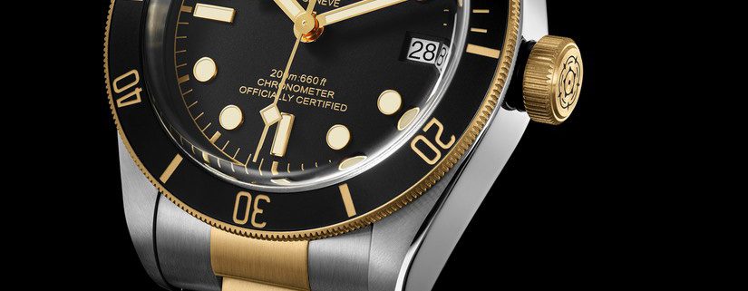 Two tone Tudor Black Bay