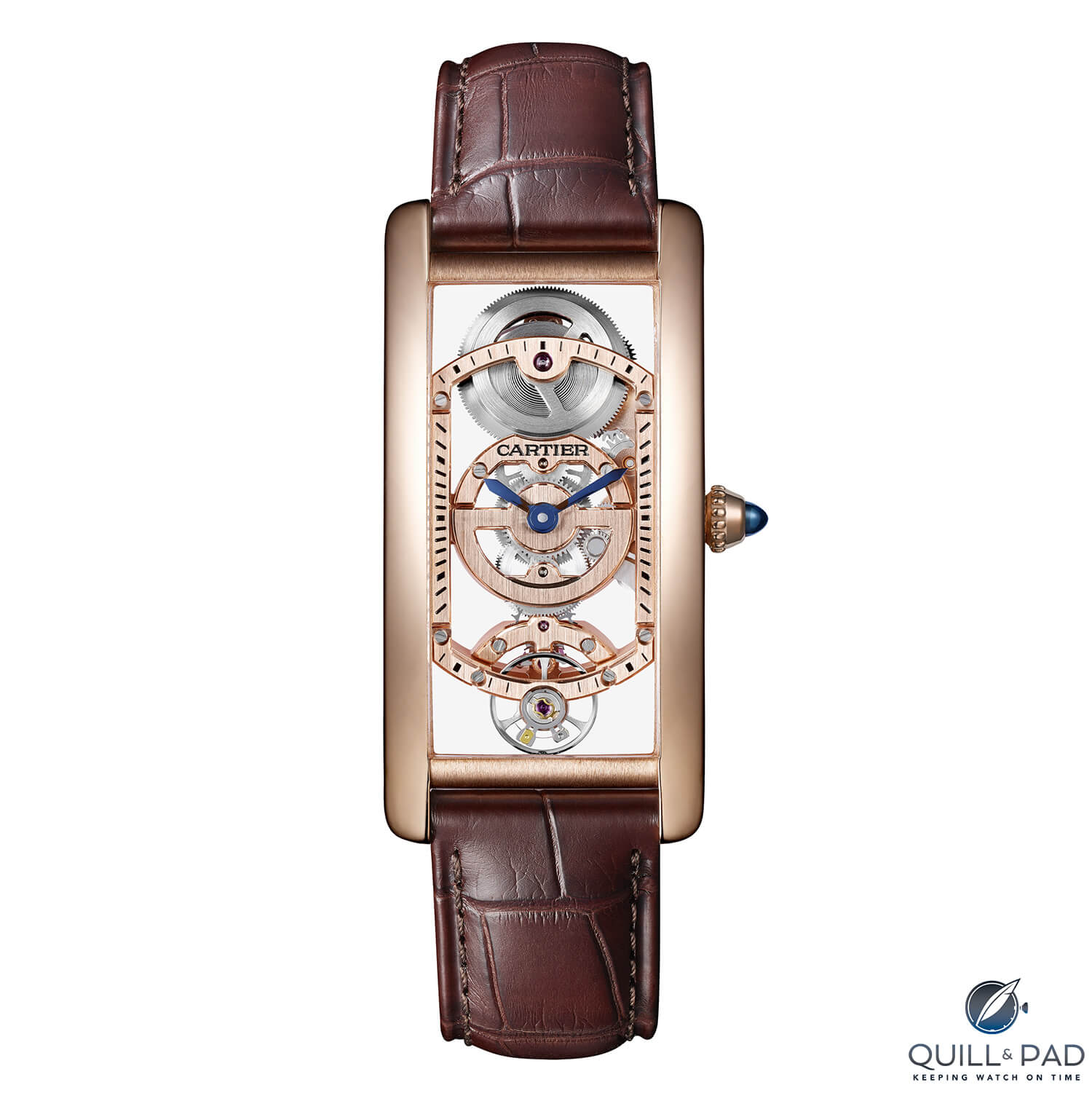 Cartier Tank Cintrée Skeleton