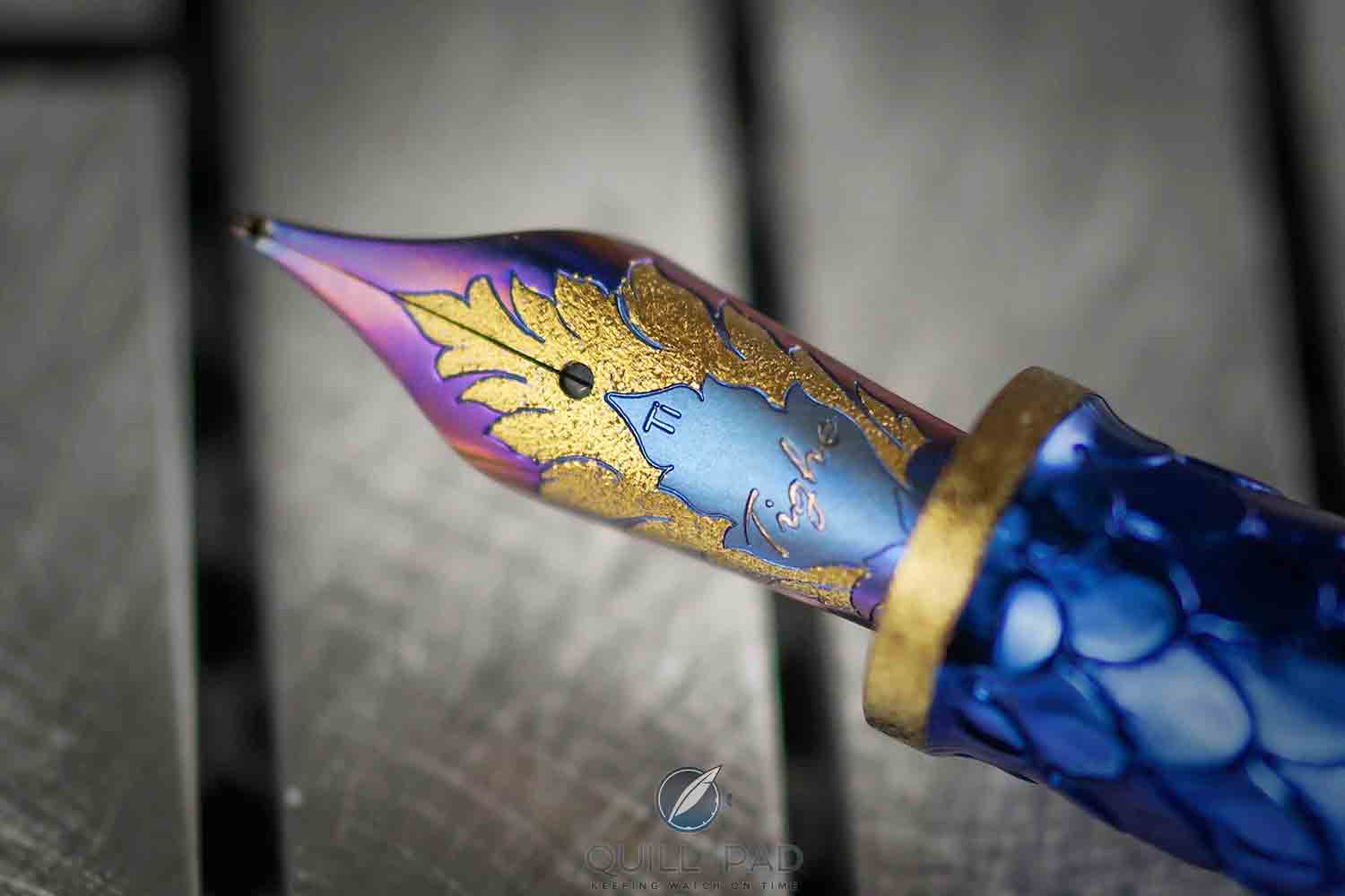 Grayson Tighe Blue Dragon nib
