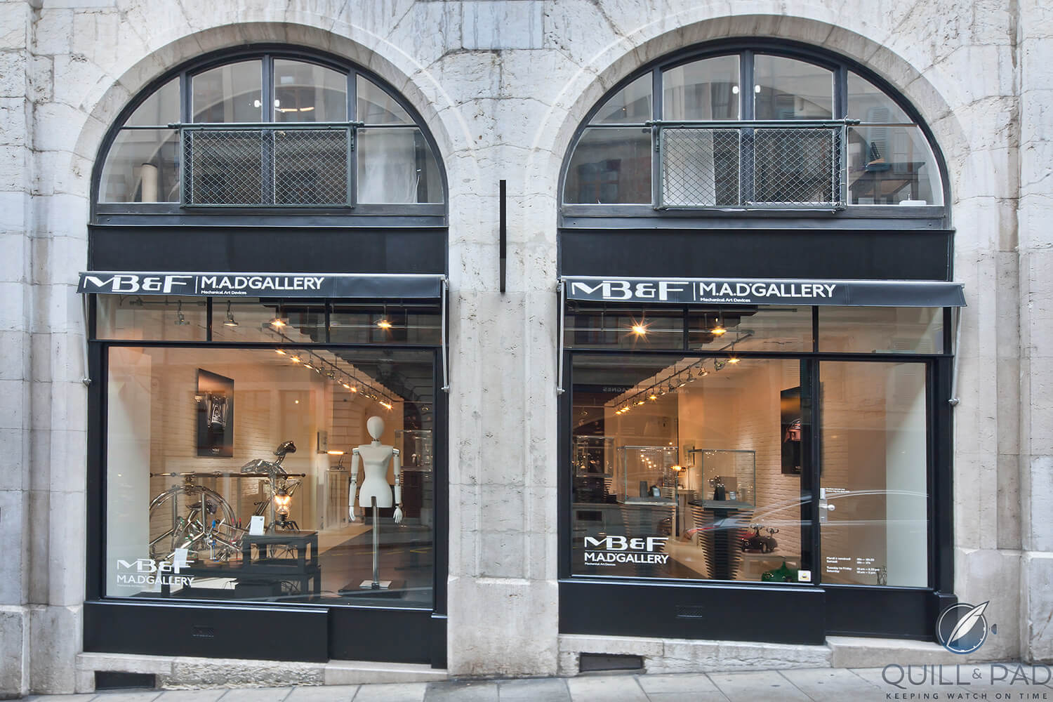 MB&F M.A.D.Gallery in Geneva