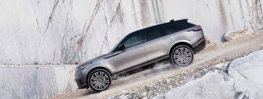 Range Rover Velar downhill