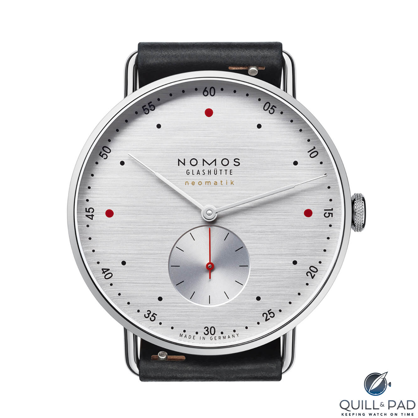 Nomos Glashütte Metro neomatik 39 silvercut