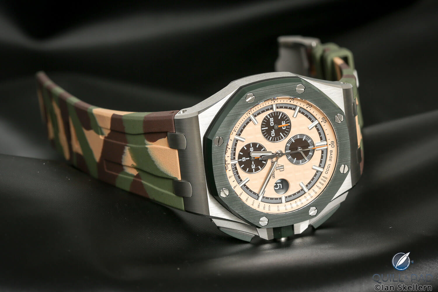 Audemars Piguet Royal Oak Offshore with camouflage strap