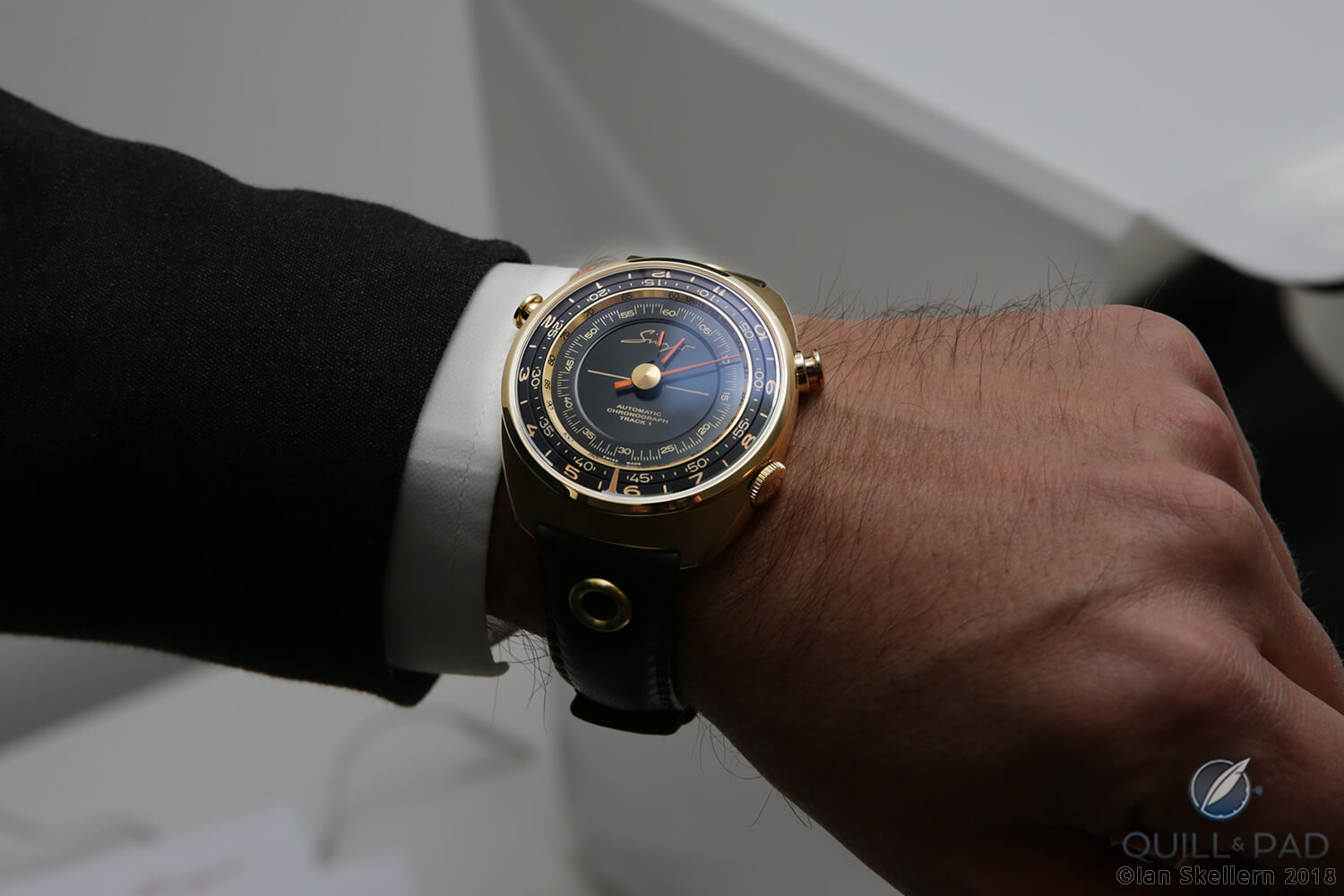 Singer Reimagined Track 1 in yellow gold