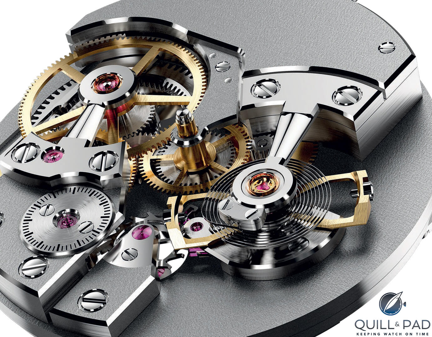 Time Aeon Foundation constant force project with Urwerk's Dominique Buser and Cyrano Devanthey