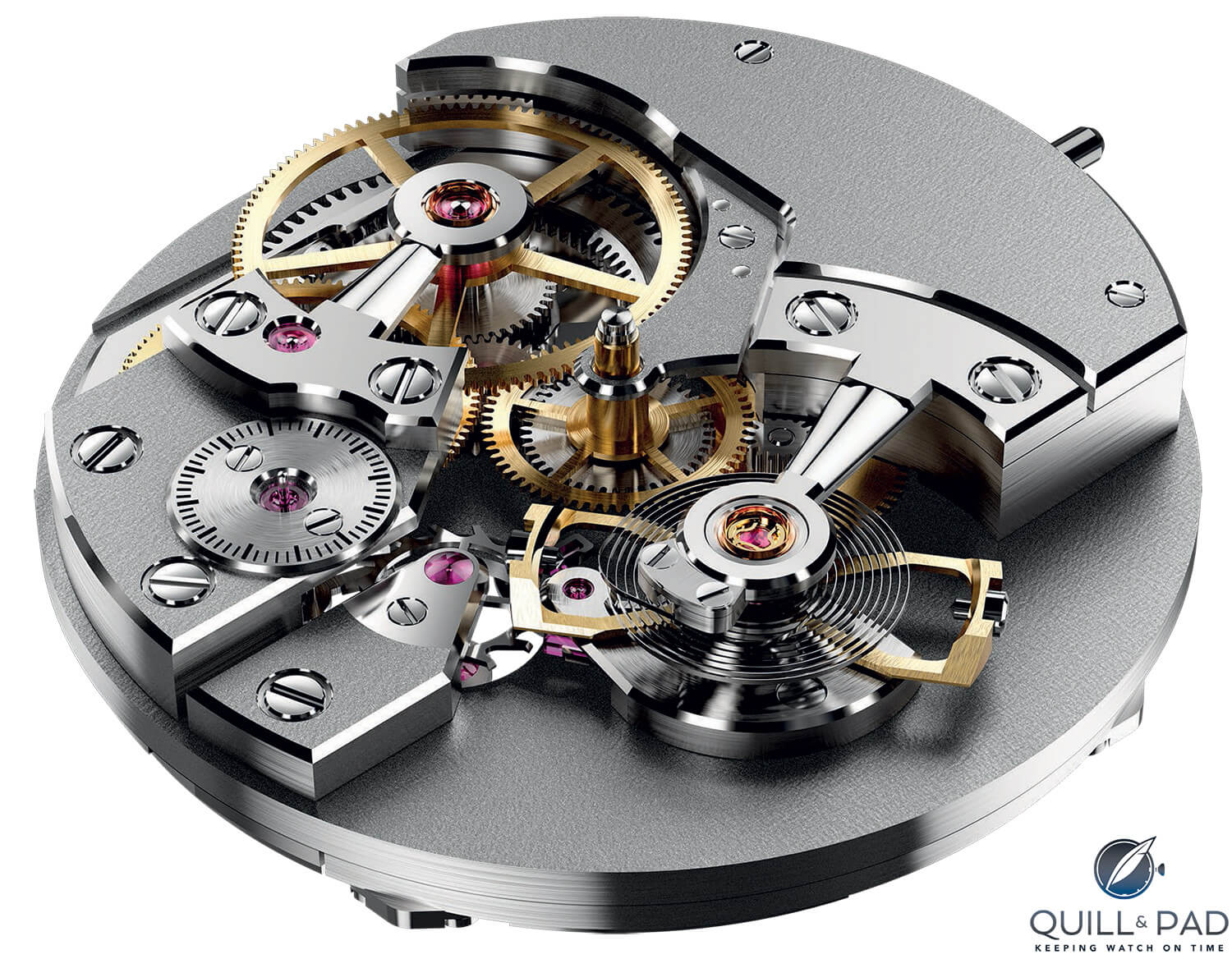 Time Aeon Foundation constant force project with Urwerk's Dominique Buser and Cyrano Devanthey