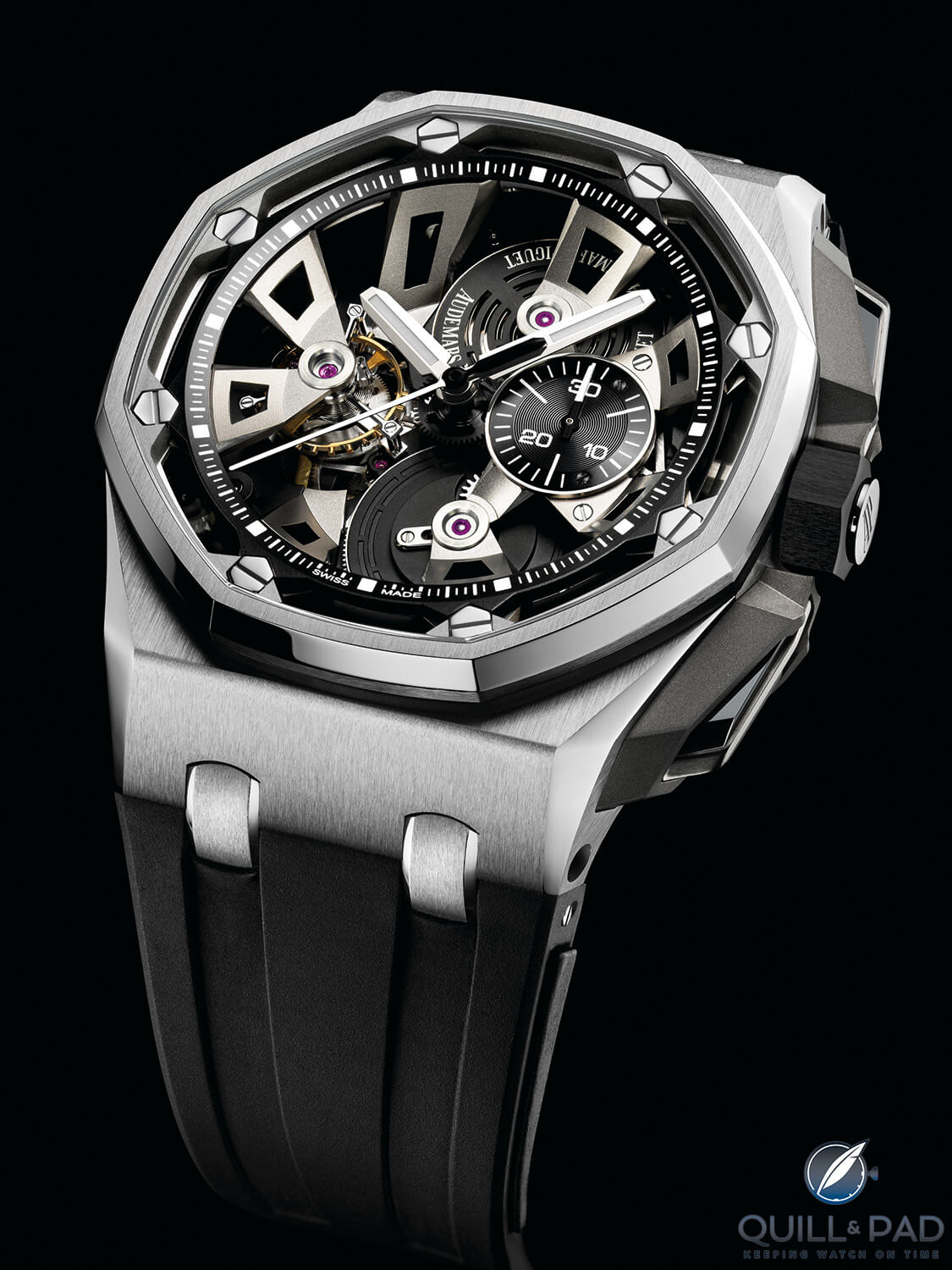 Audemars Piguet Royal Oak Offshore Chronograph Tourbillon 25th Anniversary in steel