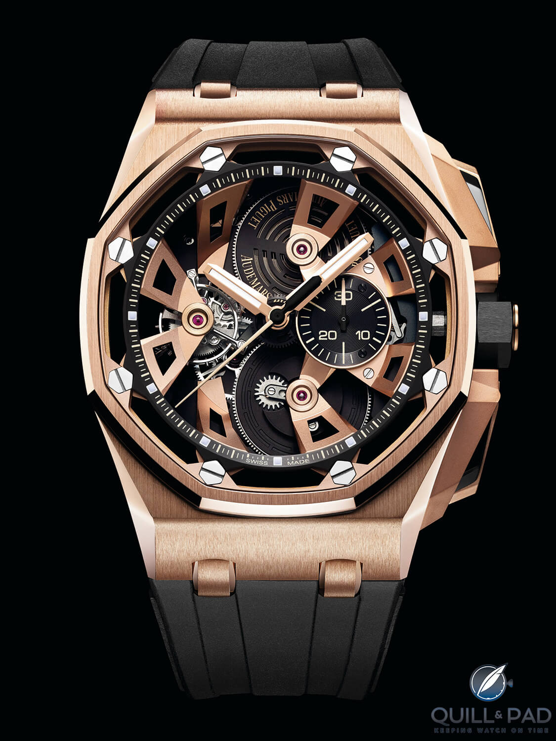 Audemars Piguet Royal Oak Offshore Chronograph Tourbillon, celebrating the Offshore's 25th Anniversary