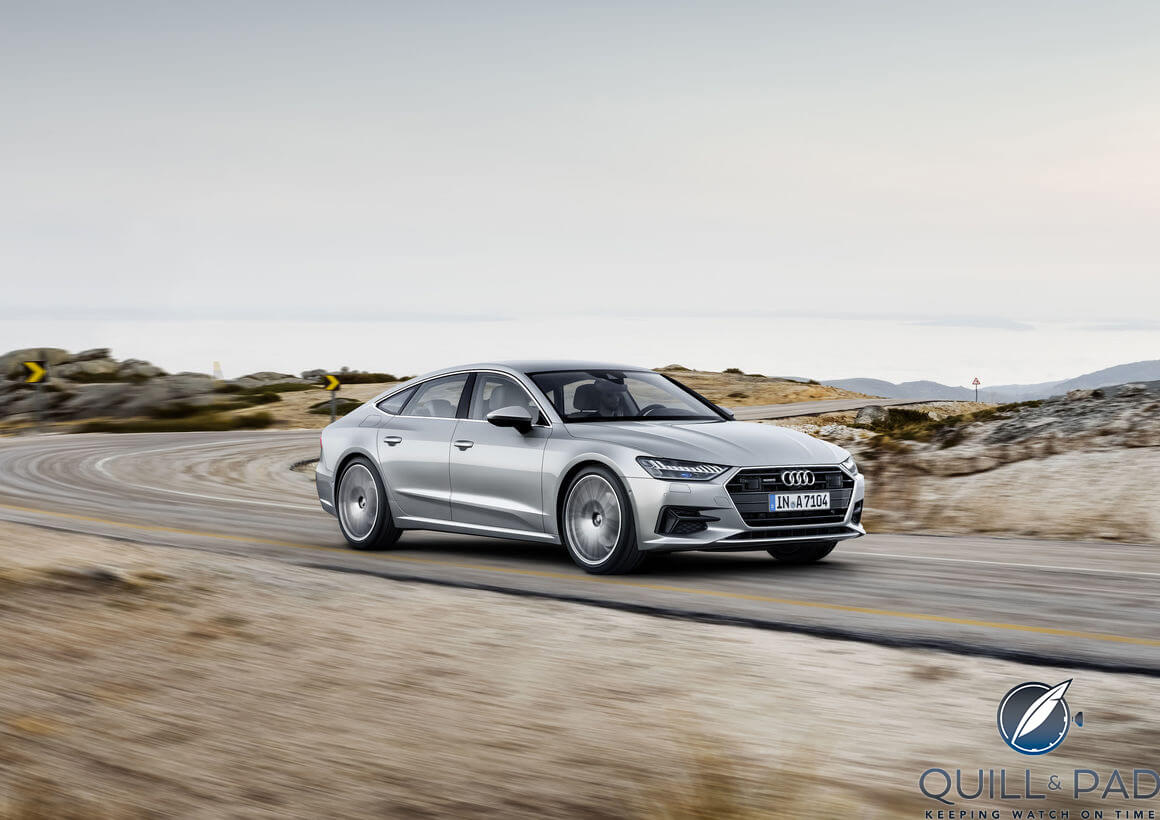 Audi A7 silver