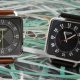 Hermès Carré H with gray and black dials