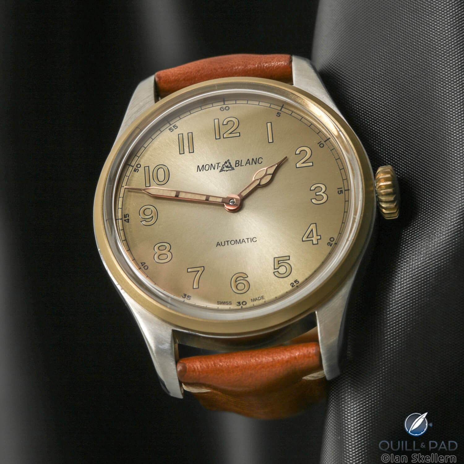 Montblanc 1858 Automatic with champagne dial