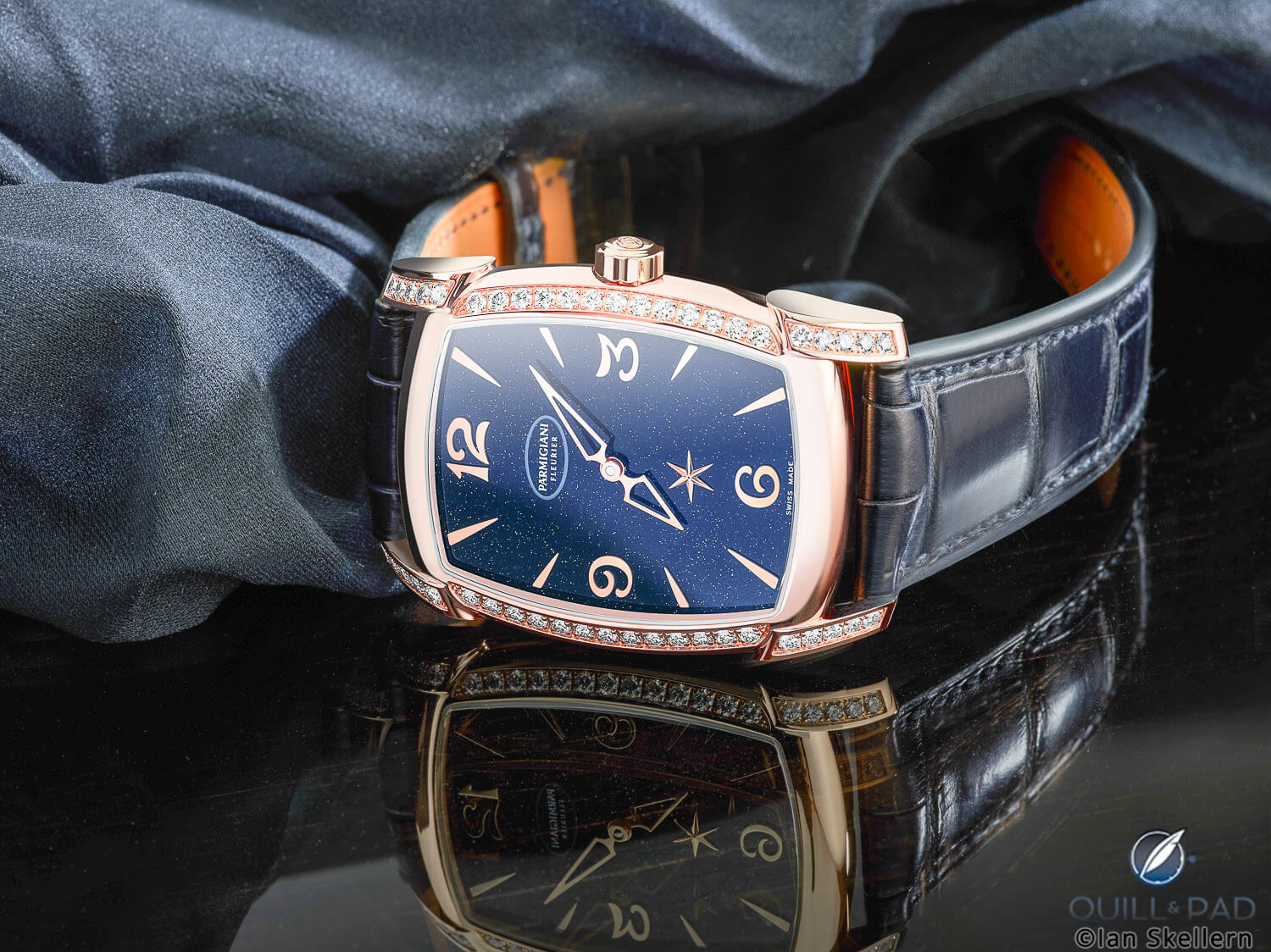 Parmigiani Fleurier Kalparisma Nova Galaxy with aventurine dial