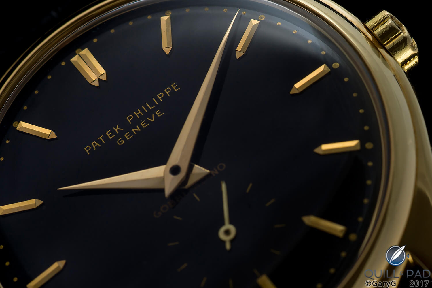 Parting shot: Patek Philippe Reference 2526 “Gobbi Milano” black dial