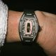 Diamond-set Richard Mille RM 07-01 on the wrist