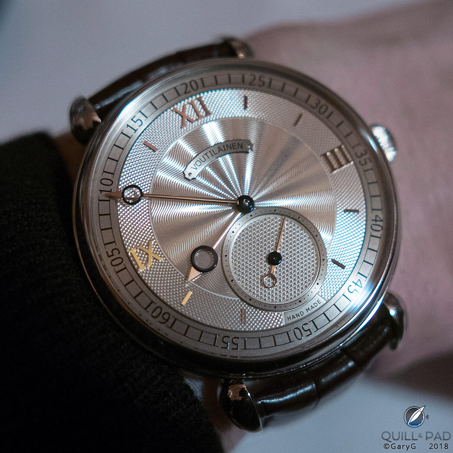44mm Platinum Vingt-8 ISO from Kari Voutilainen at SIHH 2018