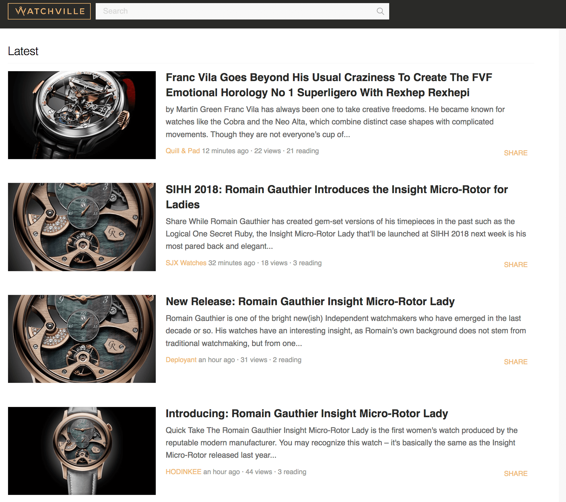 How often do we see long list of the same watch on Watchville (and we are as guilty as anyone)?
