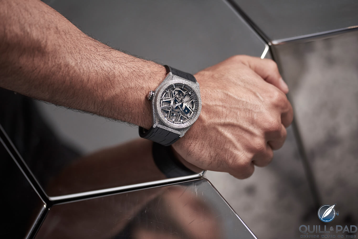 Zenith Defy Lab on the wrist