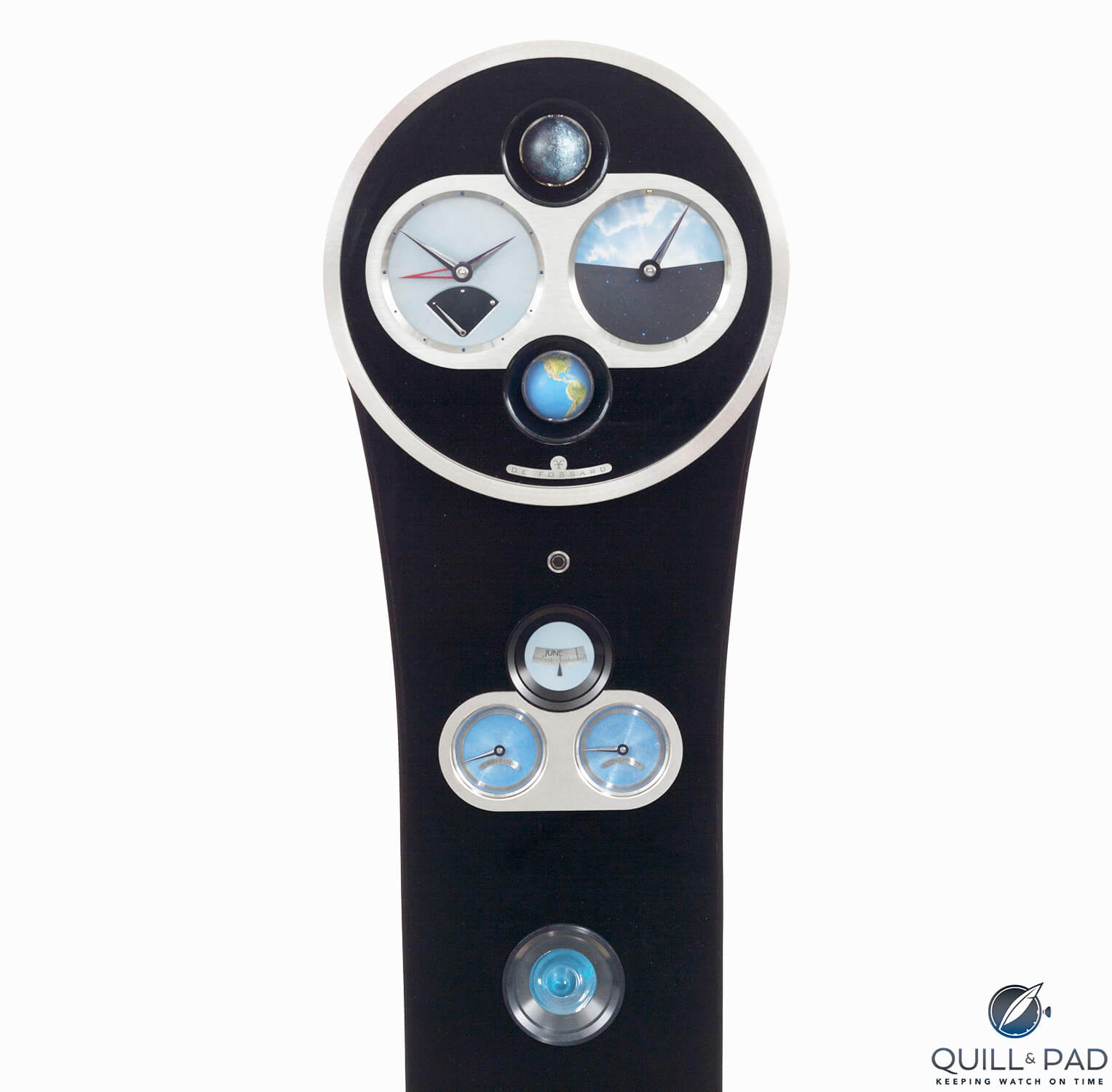 de Fossard Solar Time Clock