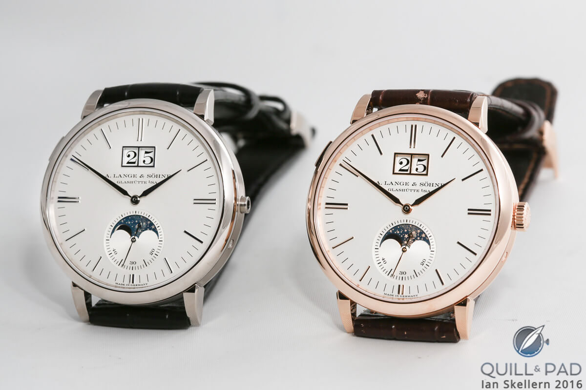 A. Lange & Söhne Saxonia Moon Phase from 2016