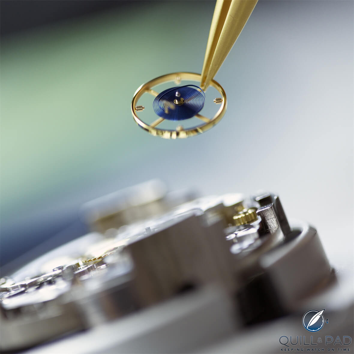 Fitting Rolex balance wheel and Parachrom hairspring