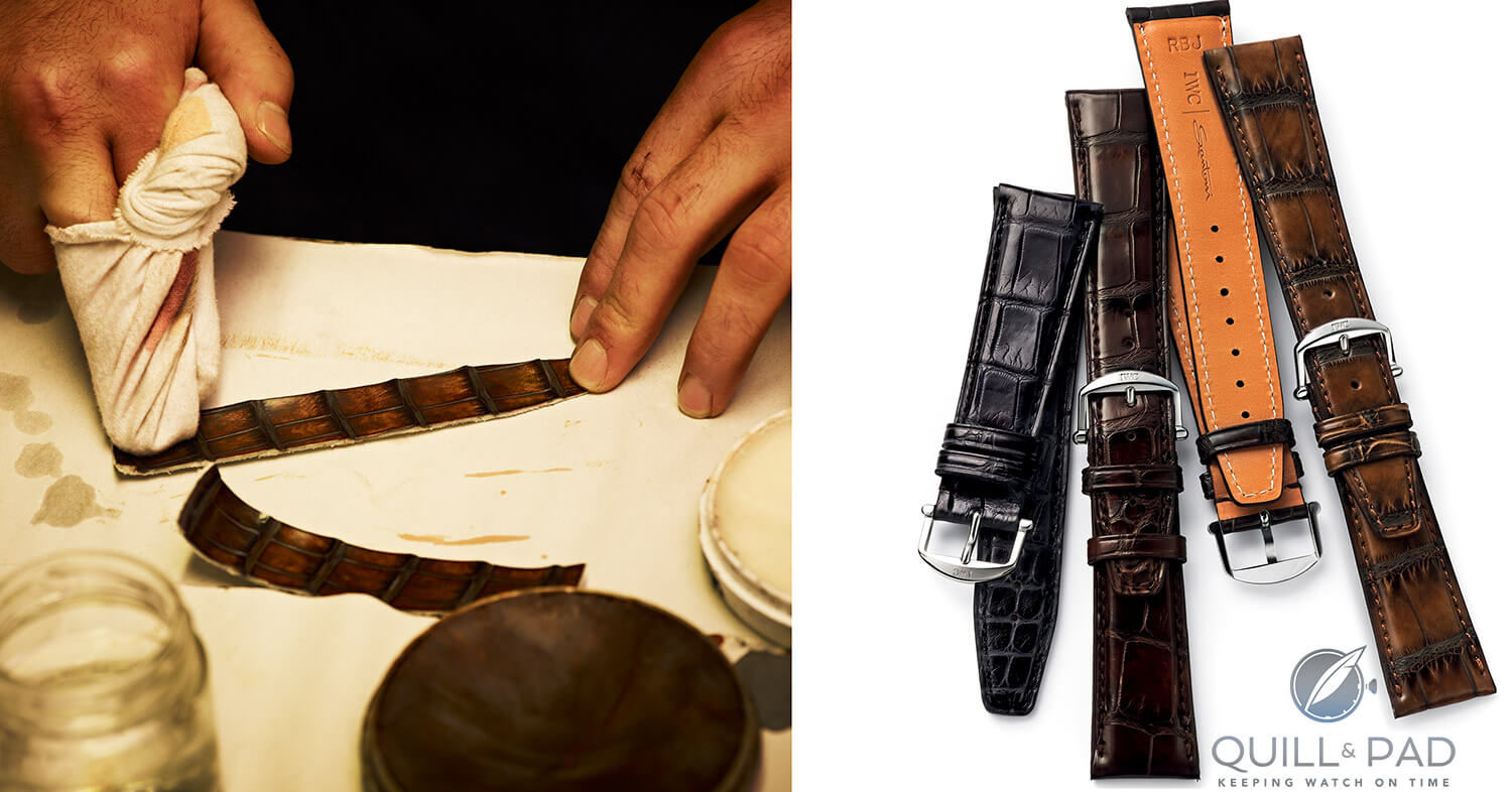 IWC straps by Santoni
