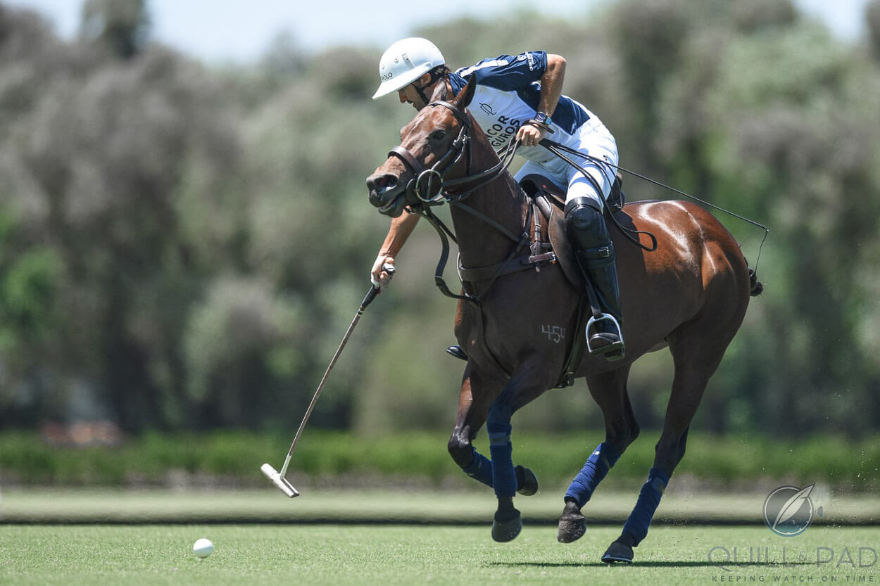 Pablo Mac Donough playing polo