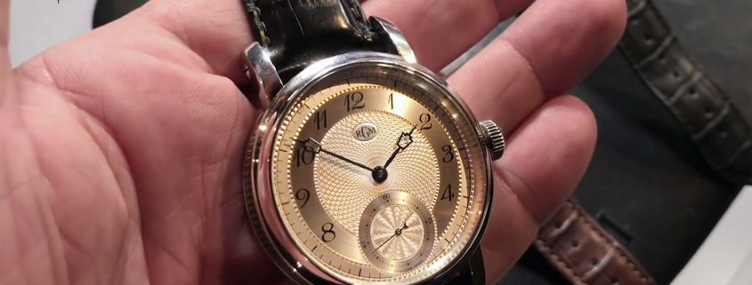 RGM watch in teh hand