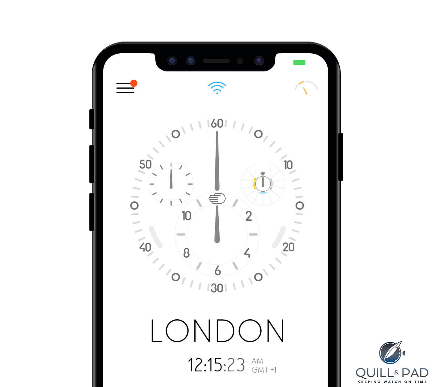 There's an app for that: Ressence e-Crown