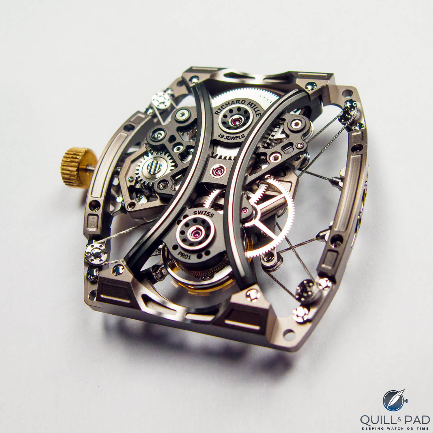 Movement of the Richard Mille RM 53-01 Pablo Mac Dough